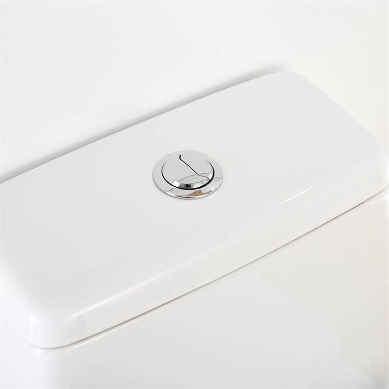 Pemberly Row One-Piece Elongated Toilet With Dual Flush and Soft Close Seat