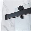 Pemberly Row Oil-Rubbed Bronze Shower Kit Base and Door 36