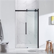 Pemberly Row Oil-Rubbed Bronze Shower Kit Base and Door 36