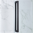 Pemberly Row Oil-Rubbed Bronze Shower Kit Base and Door 36