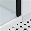 Pemberly Row Oil-Rubbed Bronze Shower Kit Base and Door 32