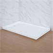 Pemberly Row Oil-Rubbed Bronze Shower Kit Base and Door 32