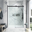 Pemberly Row Oil-Rubbed Bronze Shower Kit Base and Door 32