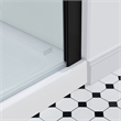 Pemberly Row Oil-Rubbed Bronze Shower Kit Base and Door 32