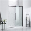 Pemberly Row Oil-Rubbed Bronze Shower Kit Base and Door 32
