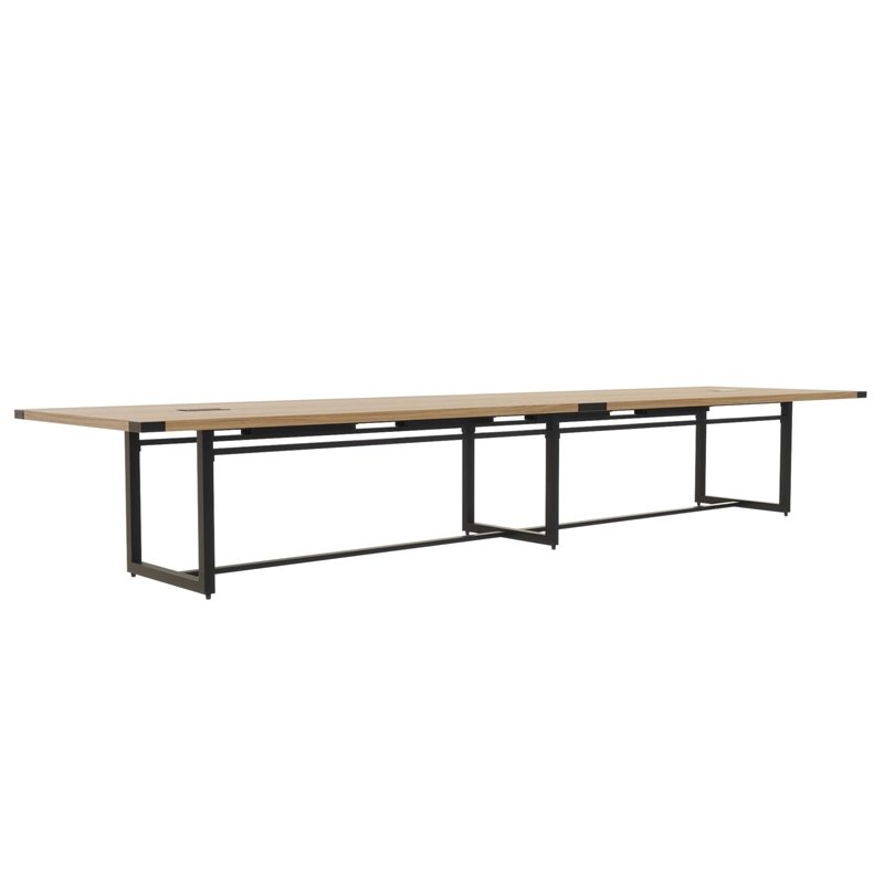 Pemberly Row Conference Table Sitting Height - 16' in Sand Dune