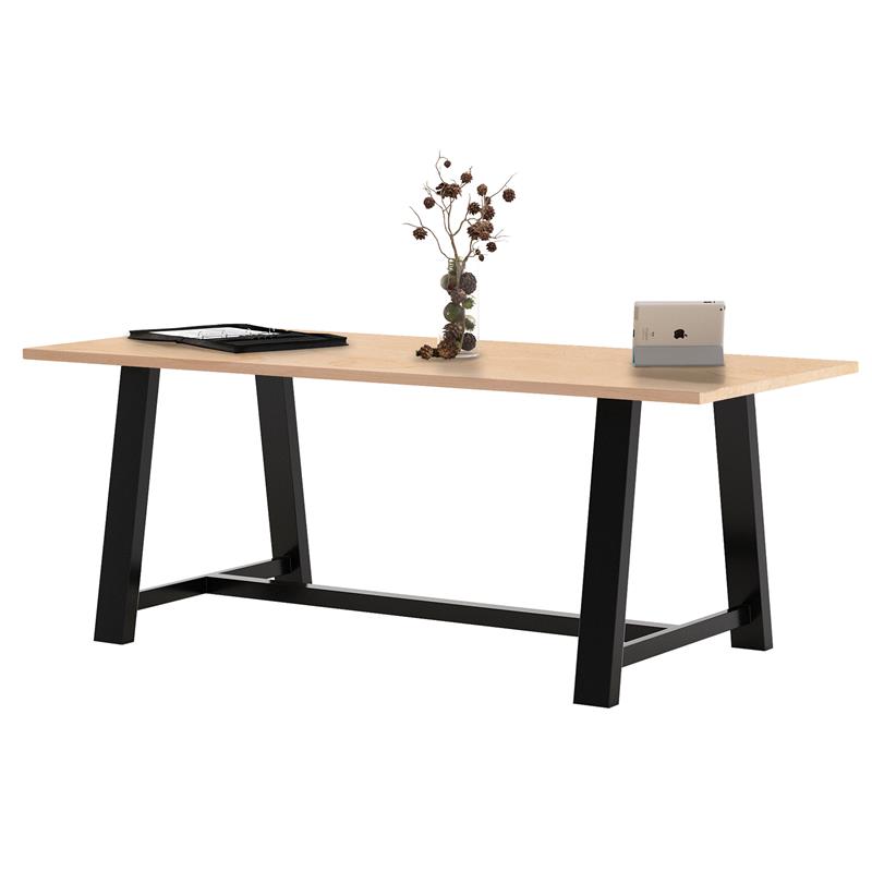 Pemberly Row 3.5 x 7 FT Standard Height Conference Table - Maple