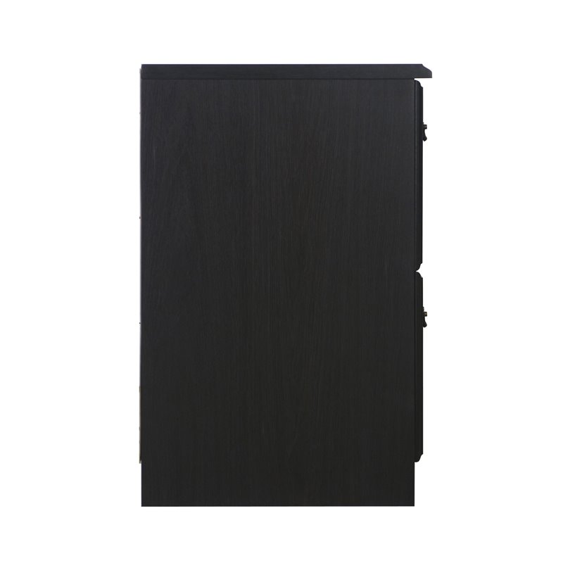 Pemberly Row Transitional Wood Lateral File Cabinet in Espresso