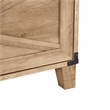 Pemberly Row Contemporary Wood Lateral Filing Cabinet in Oak Finish