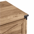 Pemberly Row Contemporary Wood Lateral Filing Cabinet in Oak Finish