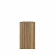 Pemberly Row Modern Engineered Wood Computer Desk with Storage in Walnut