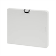 Pemberly Row Contemporary 6 FT Granite White Space-saving Folding Table