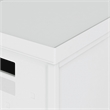 Pemberly Row Set of 2 Stackable Rolling File Boxes with Lids & 10 Hanging Files