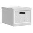 Pemberly Row Set of 2 Collapsible Stackable Storage Box with Lids