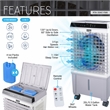 Pemberly Row 3-in-1 Portable Air Cooler - Air Conditioner - Humidifier