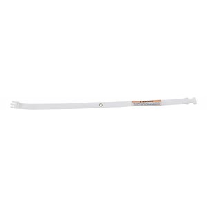 Pemberly Row Contemporary Elastic Safety Strap for Changing Pad in White