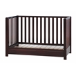 Pemberly Row Contemporary 4-in-1 Convertible Crib with Drawer Espresso