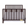 Pemberly Row Contemporary 4-in-1 Convertible Crib with Drawer Espresso
