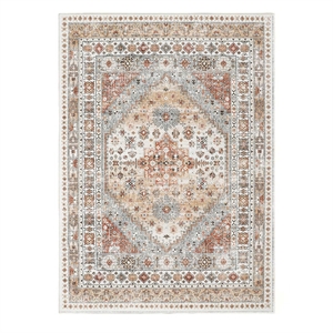 Pemberly Row Serapi Soft Washable Non Slip Area Rug (3' x 5')