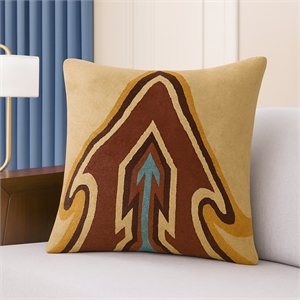 Pemberly Row Luxurious Accent 2 Cushion Covers Only in Multi Color