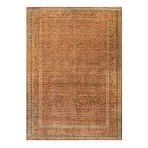 Pemberly Row Ushak Soft Washable Non Slip Area Rug (5.7' x 7.8')