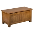 Pemberly Row Contemporary Mission Solid Oak Trunk - Michael's Cherry