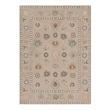 Pemberly Row Ushak Soft Washable Non Slip Area Rug (9' x 12')