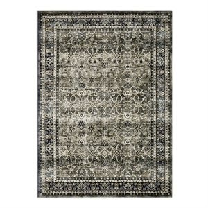 Pemberly Row Tibet Soft Washable Non Slip Area Rug (5.7' x 7.8')
