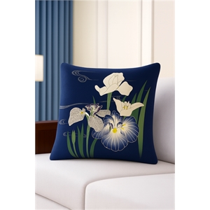 Pemberly Row Luxury Arts & Crafts Sofa 2 Cushion Covers + Inserts in Multi Color