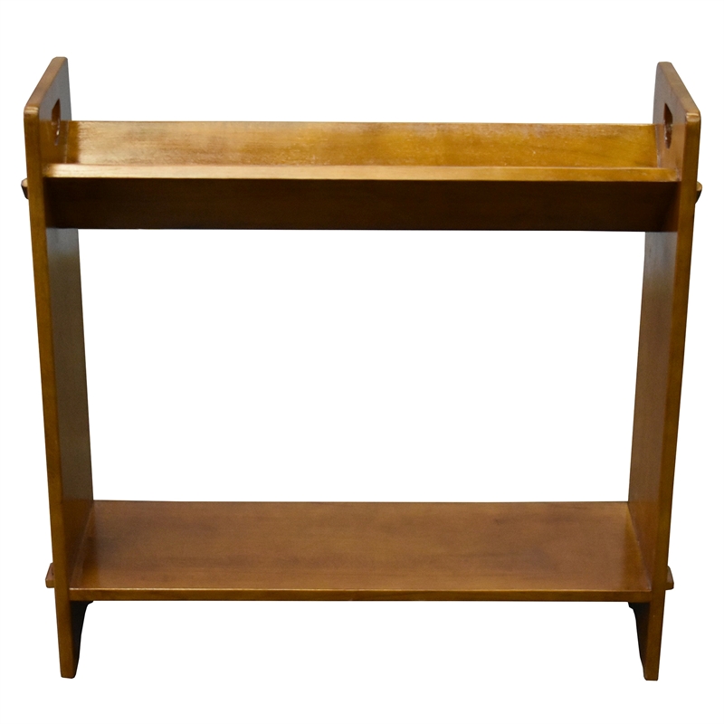 Pemberly Row Mission / Arts and Crafts Book and Magazine Stand - Cherry