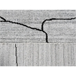 Pemberly Row 6' x 9' Abstract Wool Area Rug in White/Dark Gray