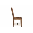 Pemberly Row Mid-Century 9-piece Solid Wood Dining Set in Brown