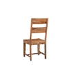 Pemberly Row 7-piece Live Edge Solid Wood Dining Set in Brown