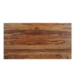 Pemberly Row 7-piece Live Edge Solid Wood Dining Set in Brown