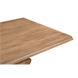 Pemberly Row Traditional 11-piece Solid Wood Dining Set in Brown