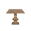 Pemberly Row Traditional 11-piece Solid Wood Dining Set in Brown