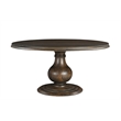 Pemberly Row Traditional 5-piece Solid Wood Dining Set in Dark Brown