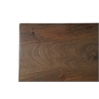 Pemberly Row 7-piece Live Edge Solid Wood Dining Set in Brown