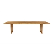 Pemberly Row 13-piece Live Edge Solid Wood Dining Set in Brown