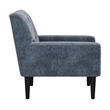Pemberly Row Modern / Contemporary Engineered Wood Armchair Gray