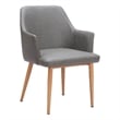 Pemberly Row Modern / Contemporary Engineered Wood Dining Chair Gray