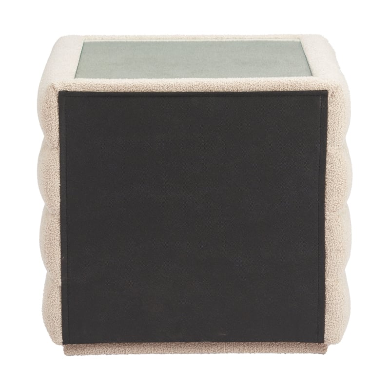 Pemberly Row Modern / Contemporary Engineered Wood Nightstand Beige