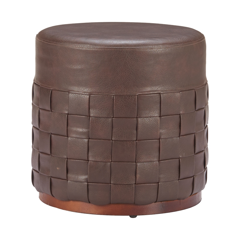 Pemberly Row Modern / Contemporary Engineered Wood Ottoman Espresso