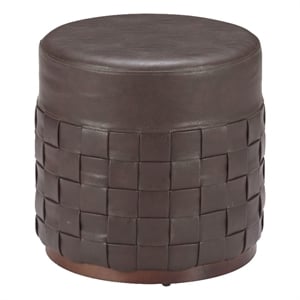 Pemberly Row Modern / Contemporary Engineered Wood Ottoman Espresso