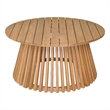 Pemberly Row Modern / Contemporary Solid Wood Coffee Table Natural