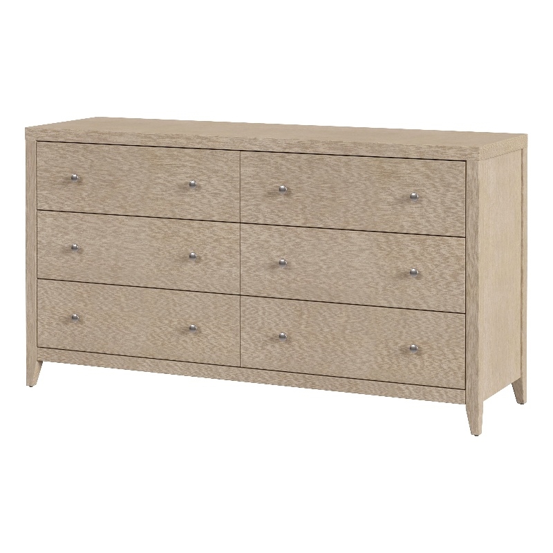 Pemberly Row Bedroom Set 3-Piece 6-Drawer Dresser & 3-Drawer Chests