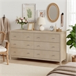 Pemberly Row Bedroom Set 3-Piece 6-Drawer Dresser & 3-Drawer Chests
