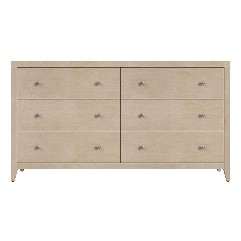Pemberly Row Bedroom Set 3-Piece 6-Drawer Dresser & 3-Drawer Chests