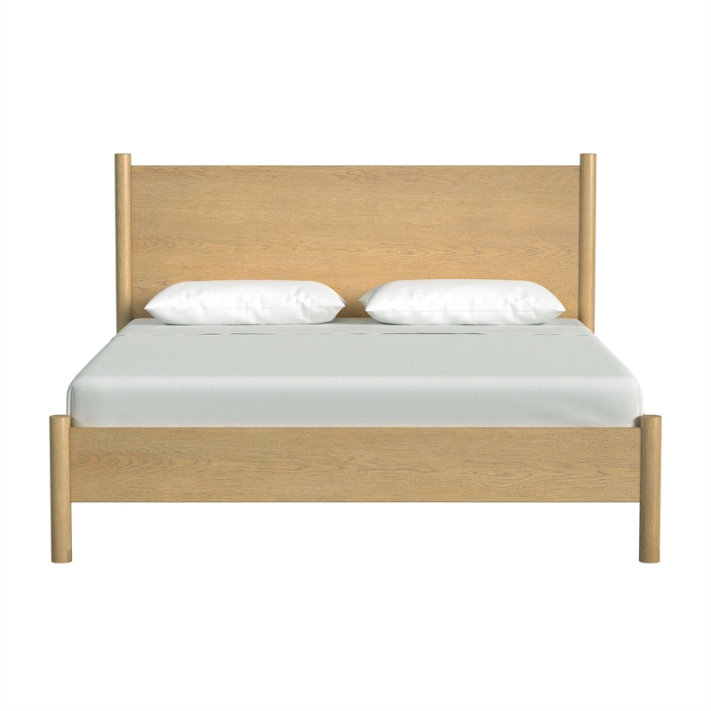 Pemberly Row Bedroom Set 4-Piece of Nightstands & Dresser & King Bed