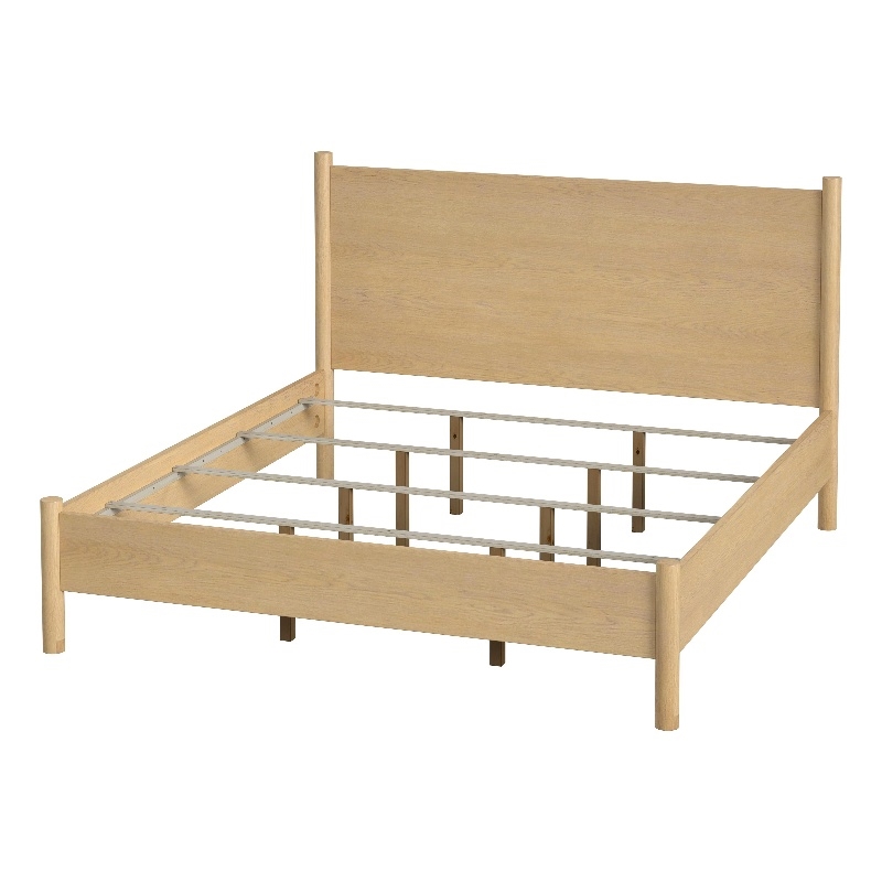 Pemberly Row Bedroom Set 4-Piece of Nightstands & Dresser & King Bed